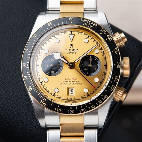 tudor two tone chrono